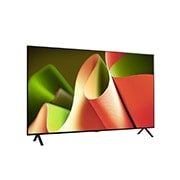 LG 55-palcový LG OLED AI B4 4K Smart TV OLED55B4, Mierne naklonený pravý bočný pohľad na LG OLED TV B4, OLED55B46LA, thumbnail 6