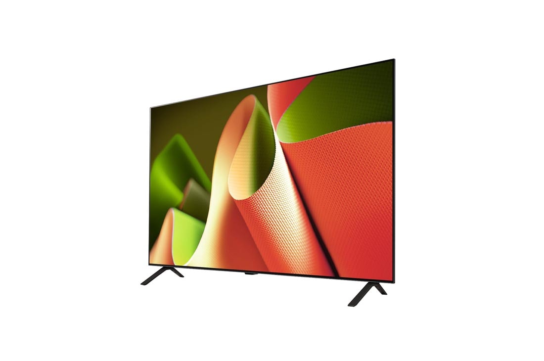LG 77-palcový LG OLED AI B4 4K Smart TV OLED77B4, Ľavý bočný pohľad na LG OLED TV B4, OLED77B46LA, thumbnail 3