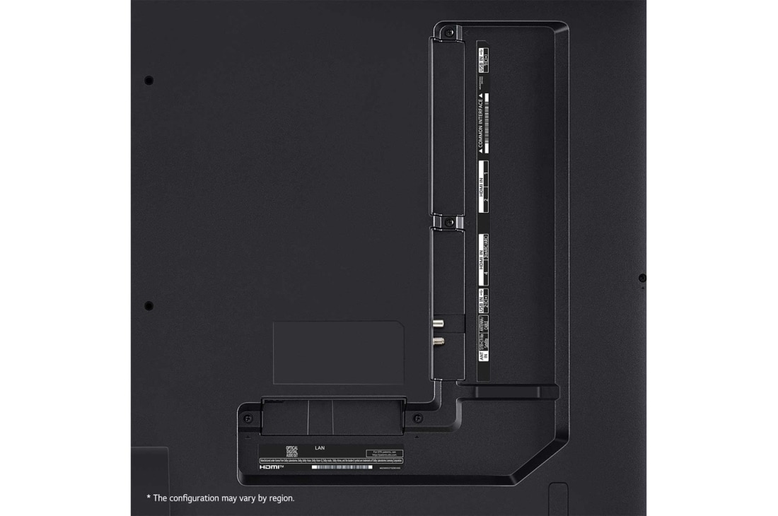 LG 50-palcový LG QNED AI QNED87 4K Smart TV 2024, Detailný záber horného okraja LG QNED TV, QNED87, 50QNED87T6B, thumbnail 6