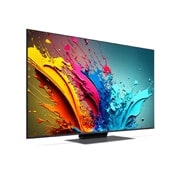 LG 50-palcový LG QNED AI QNED87 4K Smart TV 2024, Mierne naklonený ľavý bočný pohľad na LG QNED TV, QNED87, 50QNED87T6B, thumbnail 3