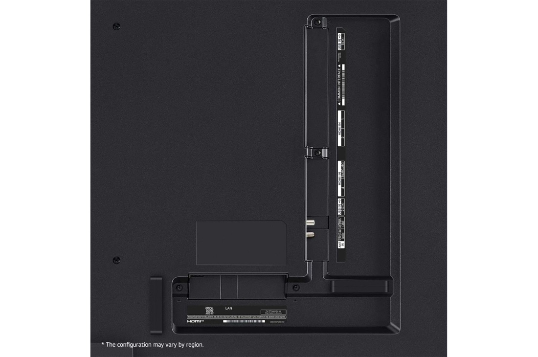LG 65-palcový LG QNED AI QNED87 4K Smart TV 2024, Detailný záber horného okraja LG QNED TV, QNED87, 65QNED87T6B, thumbnail 6