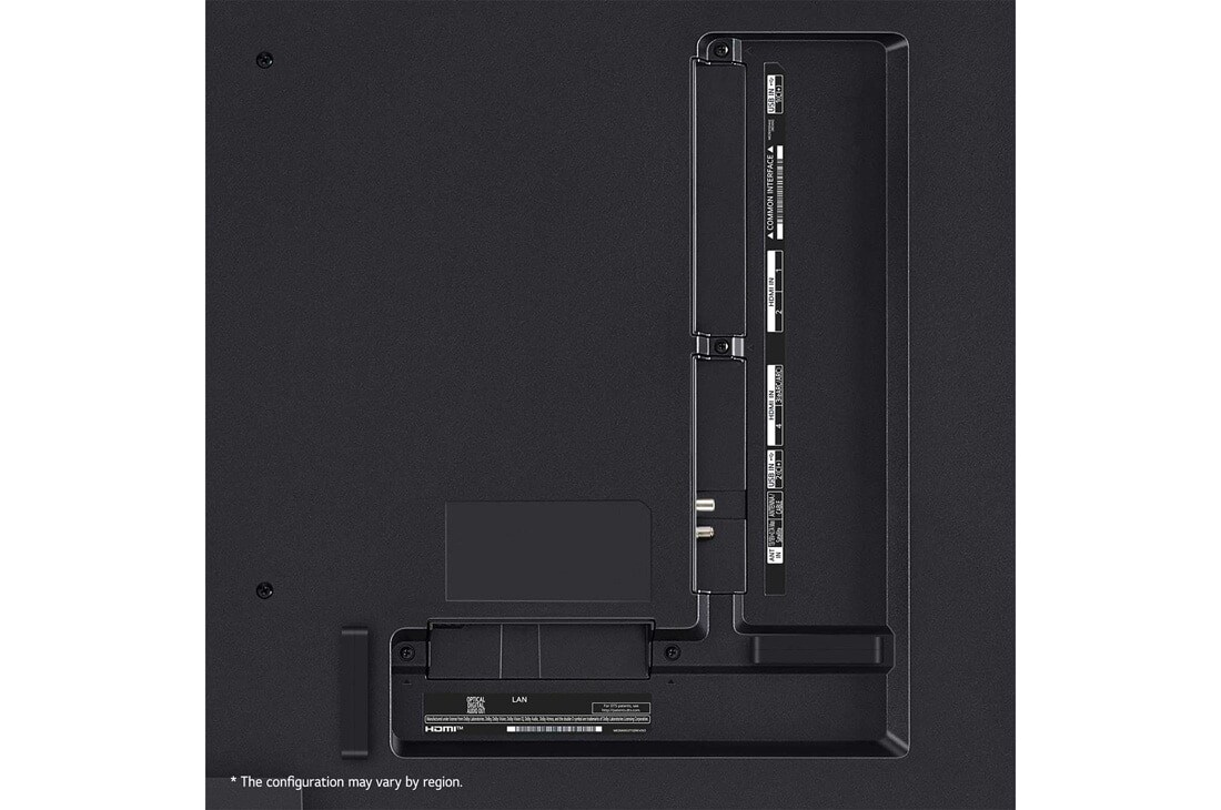 LG 65-palcový LG QNED AI QNED86 4K Smart TV 2024, Detailný záber horného okraja LG QNED TV, QNED86, 65QNED86T6A, thumbnail 6