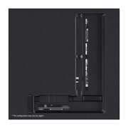 LG 75-palcový LG QNED AI QNED86 4K Smart TV 2024, Detailný záber horného okraja LG QNED TV, QNED86, 75QNED86T6A, thumbnail 6