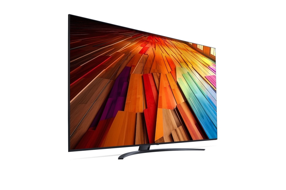 LG 86-palcový LG UHD AI UT81 4K Smart TV 2024, perspective view, 86UT81006LA, thumbnail 2