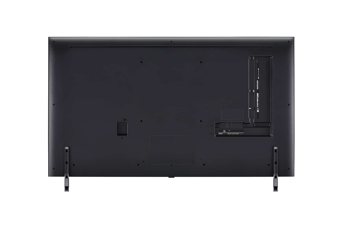 LG 55-palcový LG QNED AI QNED80 4K Smart TV 2024, Pohľad zozadu na LG QNED TV, QNED80, 55QNED80T6A, thumbnail 5