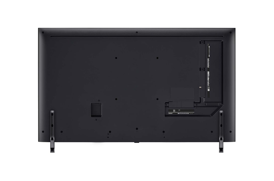 LG 43-palcový LG QNED AI QNED80 4K Smart TV 2024, Pohľad zozadu na LG QNED TV, QNED80, 43QNED80T6A, thumbnail 5