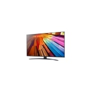 LG 43-palcový LG UHD AI UT81 Smart TV 2024, Mierne naklonený ľavý bočný pohľad na LG UHD TV, UT81, 43UT81006LA, thumbnail 3