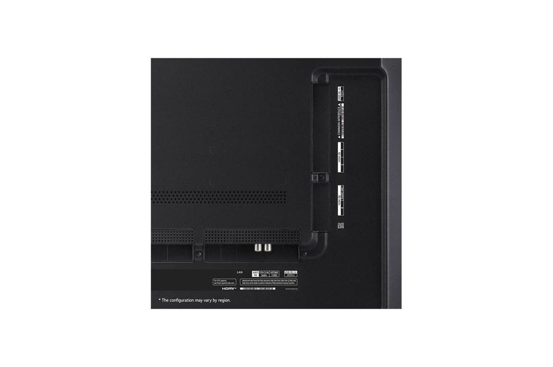 LG 65-palcový LG QNED MiniLED QNED91 4K Smart TV 2024, Detailný záber horného okraja LG QNED TV, QNED91, 65QNED91T6A, thumbnail 6