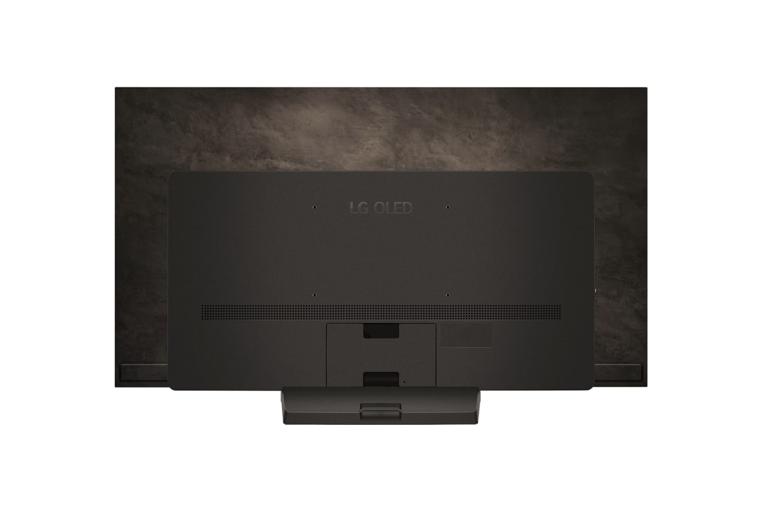 LG 55-palcový LG OLED evo C4 4K Smart TV OLED55C4, Zadný pohľad na televízor LG OLED evo TV, OLED C4, OLED55C43LA, thumbnail 11