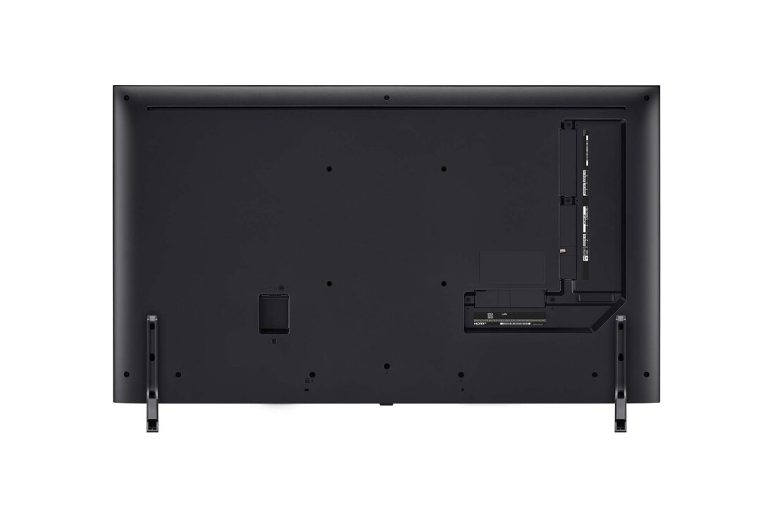 LG 43-palcový LG QNED QNED80 4K Smart TV 2024, Pohľad zozadu na LG QNED TV, QNED80, 43QNED776RB, thumbnail 5