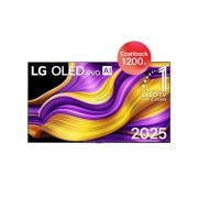 LG 83 palcový LG OLED evo AI G5 4K Smart TV 2025, front view, OLED83G54LW, thumbnail 1