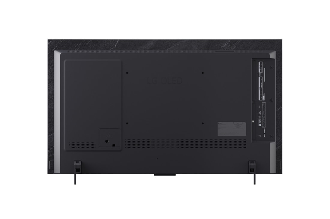 LG 42 palcový televízor LG OLED evo AI C5 4K Smart TV 2025, Zadný pohľad na televízor LG OLED evo AI C5 4K Smart TV., OLED42C54LA, thumbnail 2
