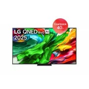 LG 75&nbsp;palcový LG QNED evo AI QNED85 MiniLED 4K Smart TV 2025, front view, 75QNED86A6A, thumbnail 1