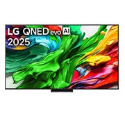 LG 86&nbsp;palcový LG QNED evo AI QNED85 MiniLED 4K Smart TV 2025, front view, 86QNED86A6A, thumbnail 1