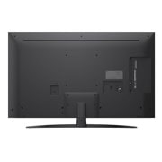 LG 43 palcový televízor LG NanoCell AI NANO81 4K Smart TV 2025, Pohľad zozadu na LG NanoCell NANO80 TV., 43NANO81A6A, thumbnail 2