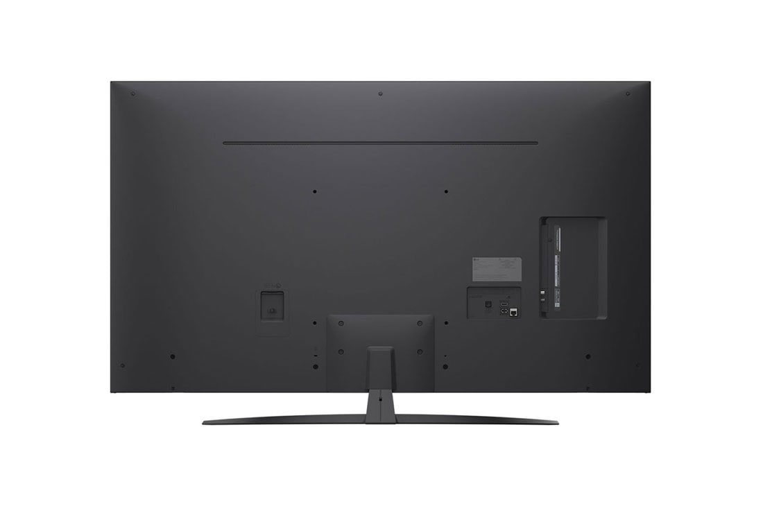 LG 55 palcový televízor LG NanoCell AI NANO81 4K Smart TV 2025, Pohľad zozadu na LG NanoCell NANO80 TV., 55NANO81A6A, thumbnail 2