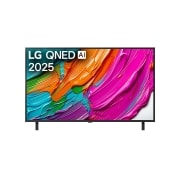 LG 50 -palcový LG QNED AI QNED80 4K Smart TV 2025, Pohľad zozadu na LG QNED80 TV, 50QNED8EA6B, thumbnail 1