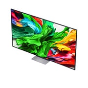 LG 75 -palcový LG QNED evo AI QNED87 MiniLED 4K Smart TV 2025, 3D holografický kvet v mnohých rôznych odtieňoch a tónoch proti čiernemu pozadiu. Definícia a detail kvetu predvádza schopnosť televízora QNED MiniLED vytvárať vizuálne prvky s výnimočnou farbou, jaso, 75QNED87A6B, thumbnail 6