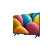 LG 43-palcový televízor LG HD LR60 Smart TV 2024, Mierne naklonený ľavý bočný pohľad na LG HD TV, LR60, 43LR60006LA, thumbnail 3
