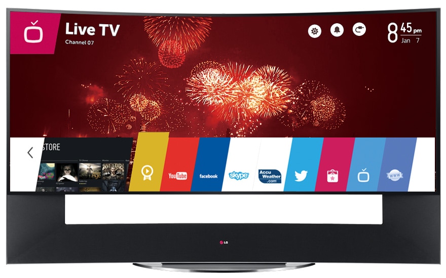 Spúšťač - LG Smart TV WebOS