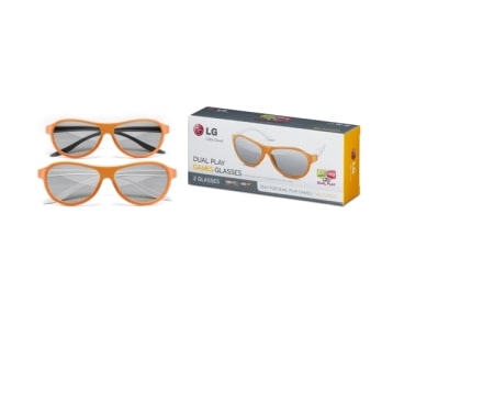 LG Dual Play okuliare pre LG Cinema 3D TV, AG-F310DP, thumbnail 3