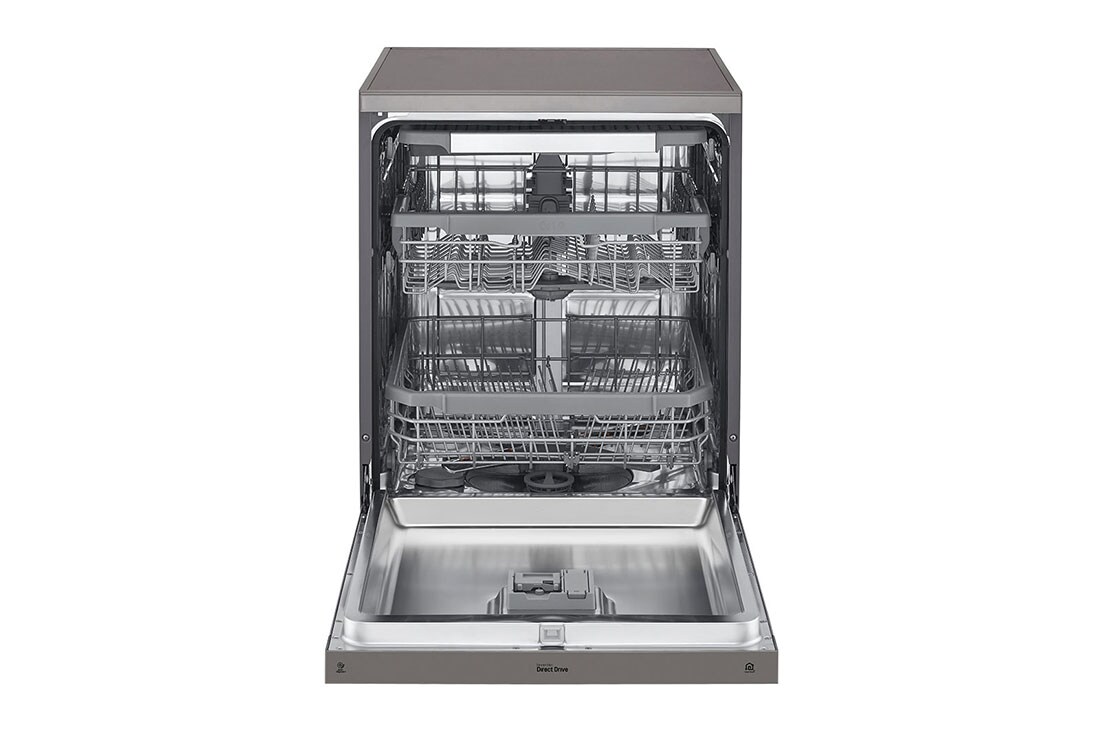 LG Umývačka riadu | Invertorový motor | Energetická trieda A ++ | Kapacita 14 súprav riadu | QuadWash™ | EasyRack+™ | ThinQ™ + WiFi | Aqua Lock, DF215FP, thumbnail 2