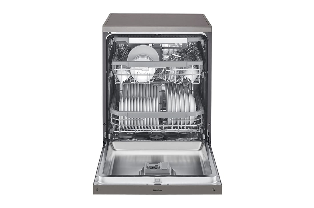 LG Umývačka riadu | Invertorový motor | Energetická trieda A ++ | Kapacita 14 súprav riadu | QuadWash™ | EasyRack+™ | ThinQ™ + WiFi | Aqua Lock, DF215FP, thumbnail 3