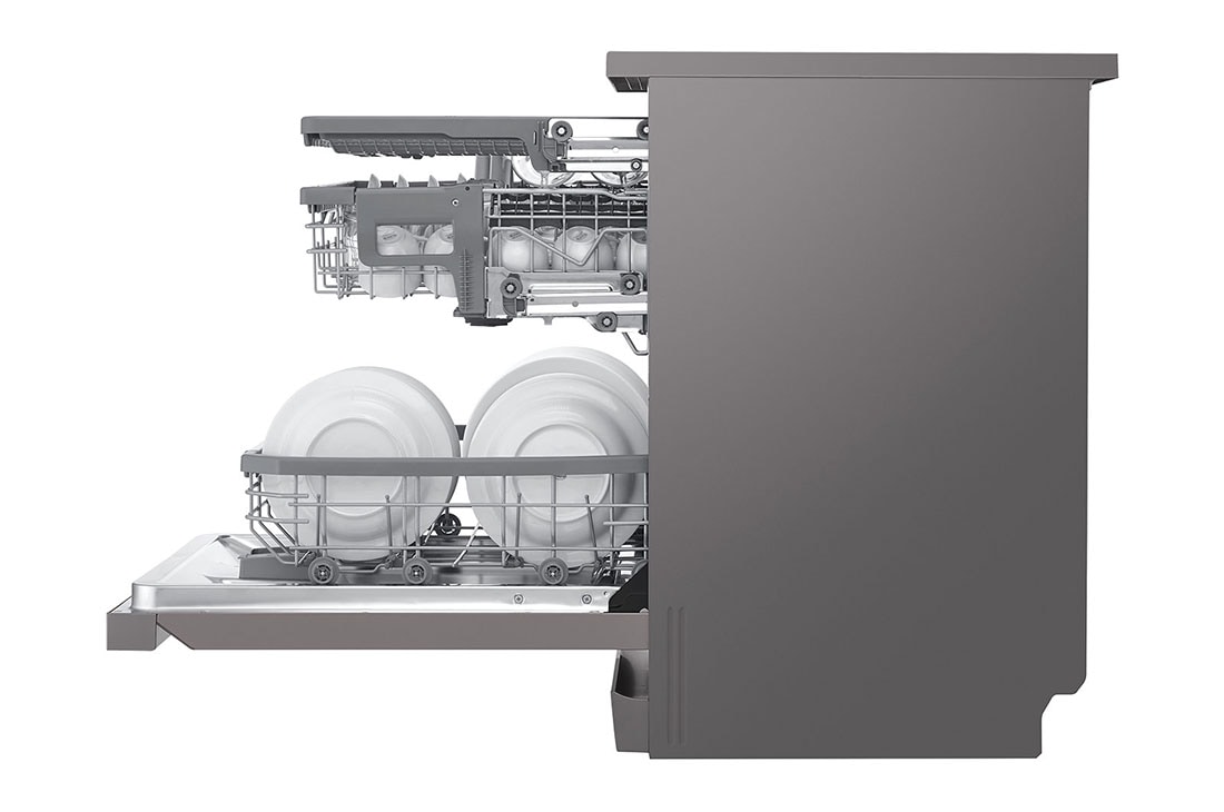 LG Umývačka riadu | Invertorový motor | Energetická trieda A ++ | Kapacita 14 súprav riadu | QuadWash™ | EasyRack+™ | ThinQ™ + WiFi | Aqua Lock, DF215FP, thumbnail 11