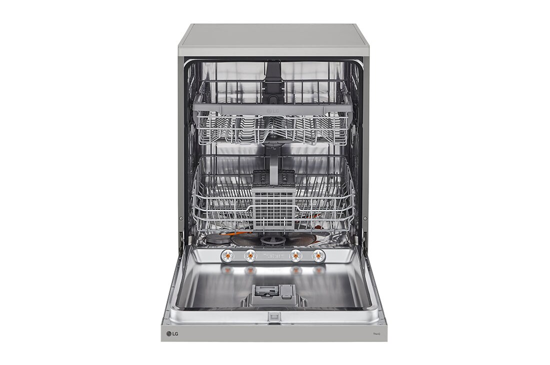 LG Voľne stojaca parná umývačka riadu LG | D | Inverter Direct Drive™ motor | True Steam™, Front door open empty view, DF242FPS, thumbnail 2