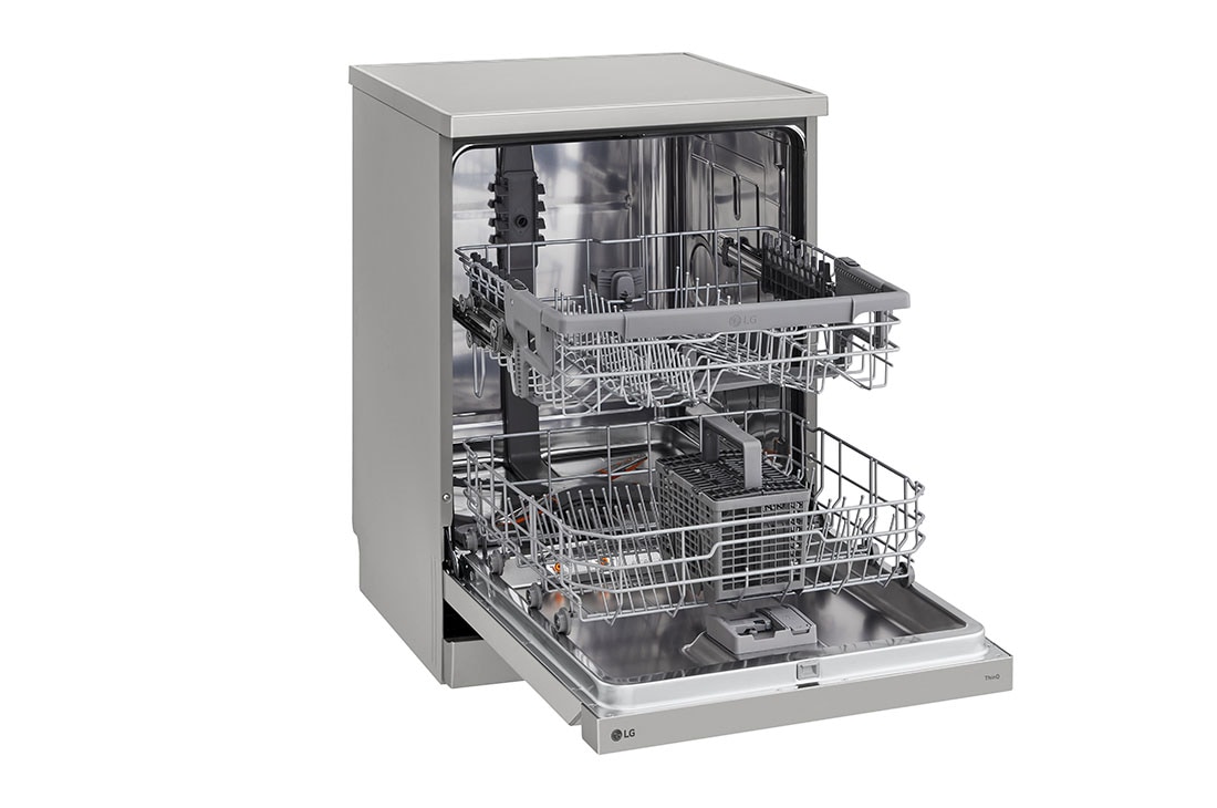LG Voľne stojaca parná umývačka riadu LG | D | Inverter Direct Drive™ motor | True Steam™, Right Side view, DF242FPS, thumbnail 4