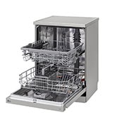 LG Voľne stojaca parná umývačka riadu LG | D | Inverter Direct Drive™ motor | True Steam™, Left side empty view, DF242FPS, thumbnail 6