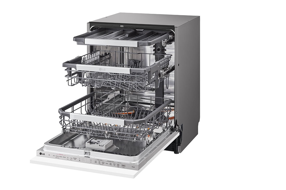 LG Vstavaná parná umývačka riadu LG | B | Inverter Direct Drive™ motor | True Steam™, Right side view, DB475TXS, thumbnail 10