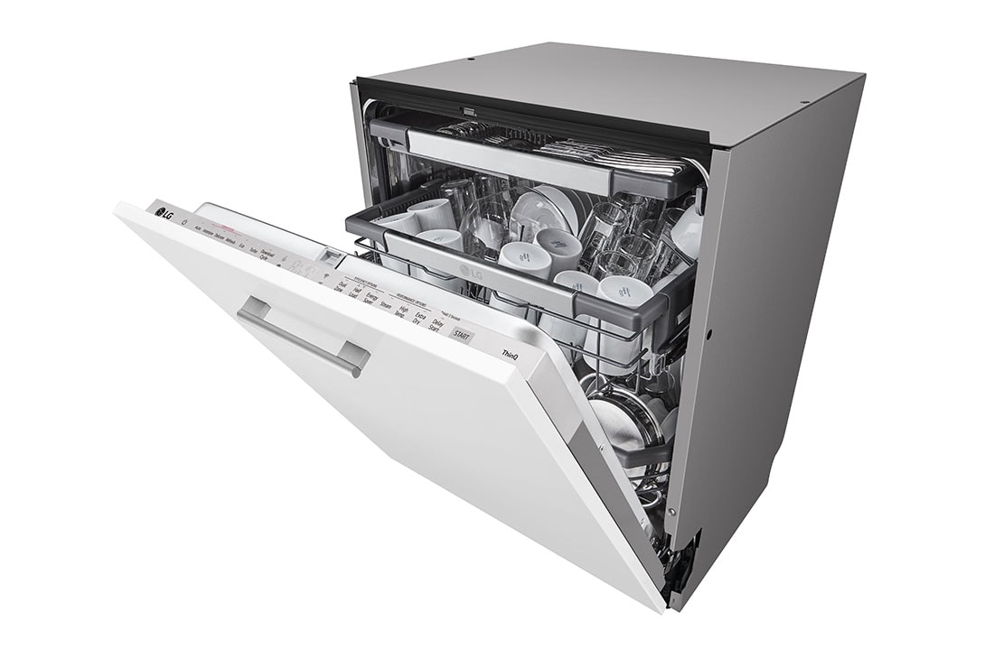 LG Vstavaná parná umývačka riadu LG | B | Inverter Direct Drive™ motor | True Steam™, Right side view, DB475TXS, thumbnail 12