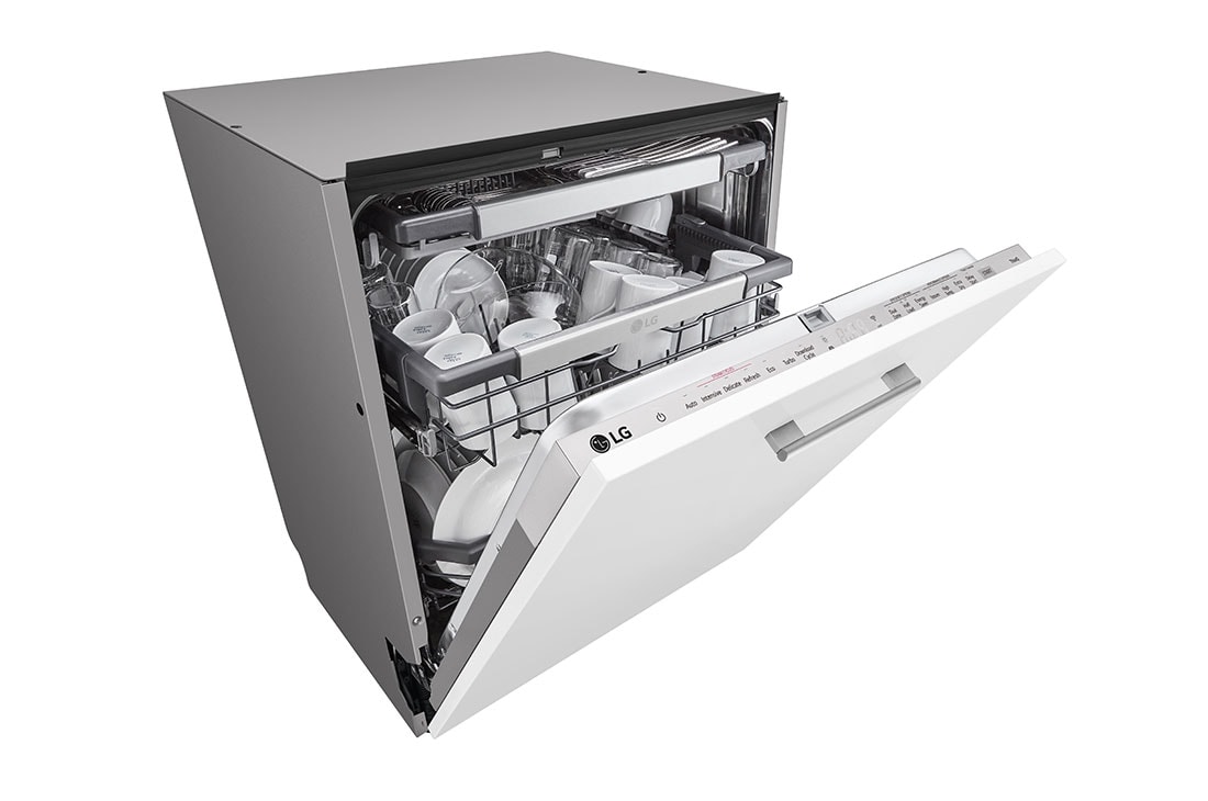 LG Vstavaná parná umývačka riadu LG | B | Inverter Direct Drive™ motor | True Steam™, Left side view, DB475TXS, thumbnail 7