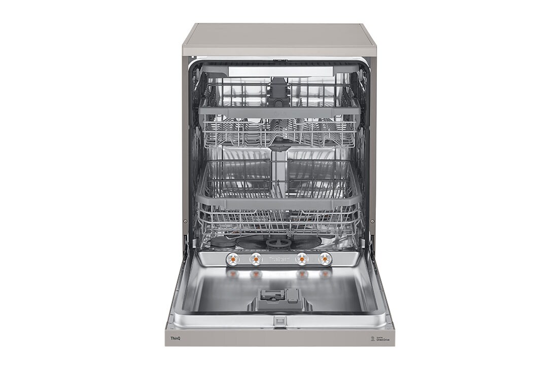 LG Voľne stojaca parná umývačka riadu LG | B | Inverter Direct Drive™ motor | True Steam™, Front Open without dish, DF365FPS, thumbnail 2