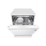 LG Voľne stojaca parná umývačka riadu LG | B | Inverter Direct Drive™ motor | True Steam™, front view half opened, DF965FWS, thumbnail 13