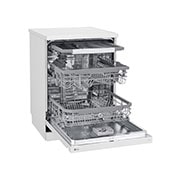 LG Voľne stojaca parná umývačka riadu LG | B | Inverter Direct Drive™ motor | True Steam™, left side open , DF965FWS, thumbnail 4