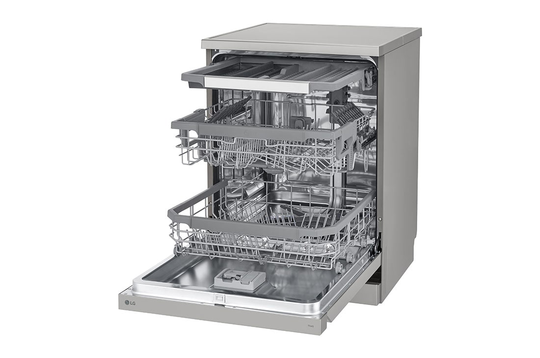 LG Voľne stojaca parná umývačka riadu LG | B | Inverter Direct Drive™ motor | True Steam™, left side opened, DF965FPS, thumbnail 9