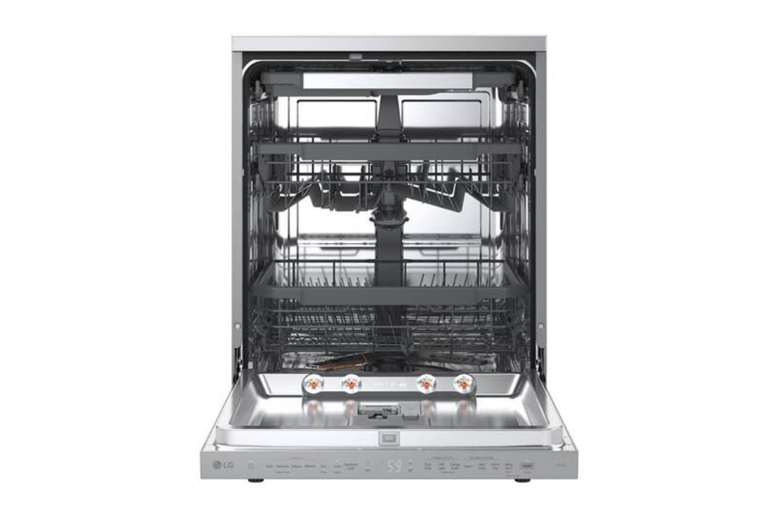 LG Voľne stojaca parná umývačka riadu LG| A | 14 súprav riadu QuadWash™ | Strieborná prime, DF375HVS, thumbnail 3
