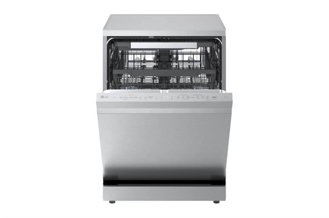 LG Voľne stojaca parná umývačka riadu LG| A | 14 súprav riadu QuadWash™ | Strieborná prime, DF375HVS, thumbnail 5