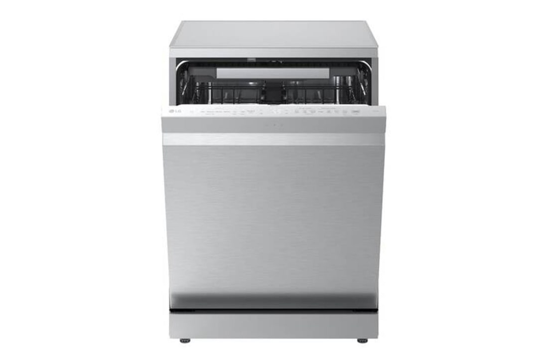 LG Voľne stojaca parná umývačka riadu LG| A | 14 súprav riadu QuadWash™ | Strieborná prime, DF375HVS, thumbnail 6