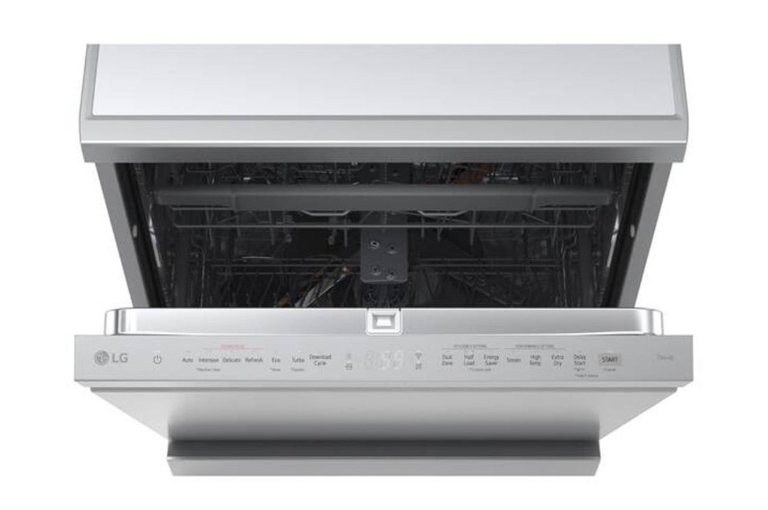 LG Voľne stojaca parná umývačka riadu LG| A | 14 súprav riadu QuadWash™ | Strieborná prime, DF375HVS, thumbnail 13