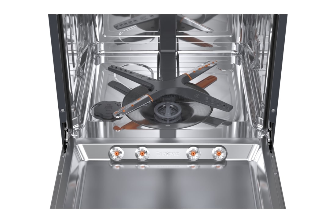 LG Voľne stojaca parná umývačka riadu LG| A | 14 súprav riadu QuadWash™ | Čierna/šedá, DF375HMS, thumbnail 18