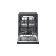 LG Voľne stojaca parná umývačka riadu LG| A | 14 súprav riadu QuadWash™ | Čierna/šedá, DF375HMS, thumbnail 5