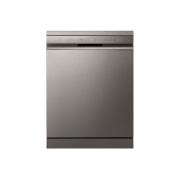 LG Voľne stojaca umývačka riadu LG | C | 14 súprav riadu | QuadWash™ | Strieborná, Front view, DF355FV, thumbnail 1