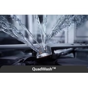 LG Voľne stojaca umývačka riadu LG | C | 14 súprav riadu | QuadWash™ | Strieborná, Deatail view, DF355FV, thumbnail 3