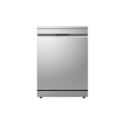 LG Voľne stojaca parná umývačka riadu LG| A | 14 súprav riadu QuadWash™ | Strieborná, front view, DF975HVS, thumbnail 1