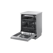 LG Voľne stojaca parná umývačka riadu LG| A | 14 súprav riadu QuadWash™ | Strieborná, left open view, DF975HVS, thumbnail 10