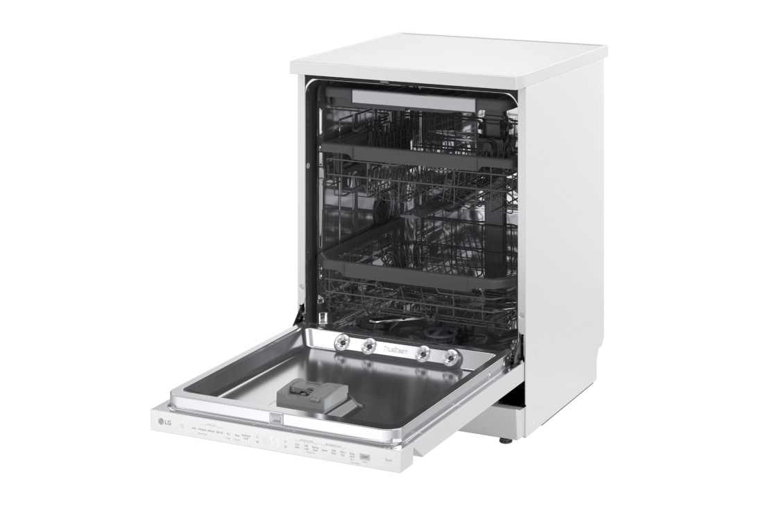 LG Voľne stojaca parná umývačka riadu LG| A | 14 súprav riadu QuadWash™ | Biela, DF975HWS, thumbnail 13