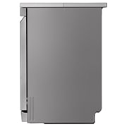 LG Voľne stojaca umývačka riadu LG | A | 14 súprav riadu | QuadWash™ | Strieborná, side view, DF273FV, thumbnail 13